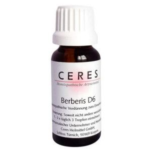 Ceres Berberis D 6 Dilution 20 ml