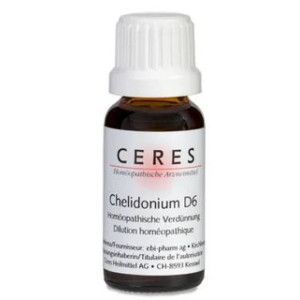 Ceres Chelidonium D 6 Dilution 20 ml