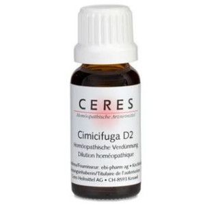 Ceres Cimicifuga D 2 Dilution 20 ml