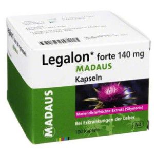 Legalon forte Hartkapseln 100 St