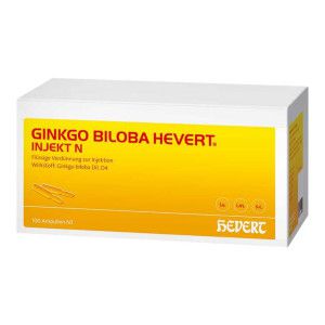 Ginkgo Biloba Hevert injekt N Ampullen 100 St 100 St