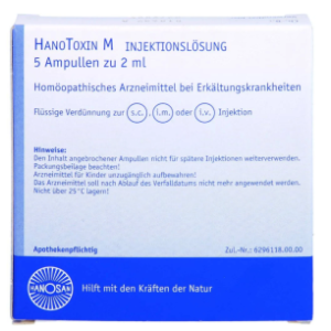 Hanotoxin M Injektionslösung 100 ml Schmerz und Entzündungszustände