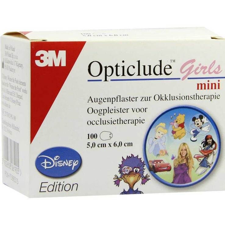 OPTICLUDE 3M Disney girls mini 2537MDPG-100