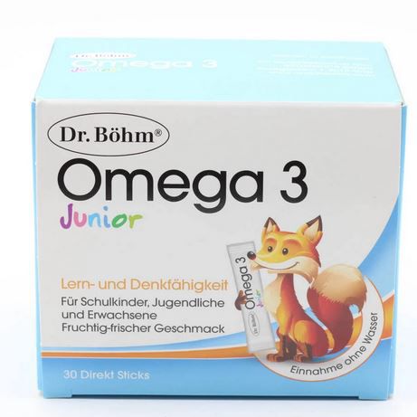 OMEGA-3 DIREKT Sticks Junior Beutel Dr.Böhm