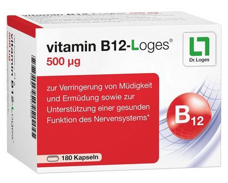 VITAMIN B12-LOGES 500 μg Kapseln