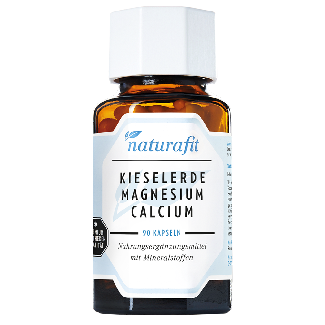 NATURAFIT Kieselerde Calcium Magnesium Kapseln